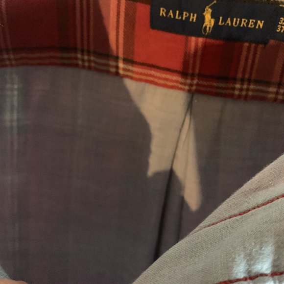 Ralph Lauren Shirt Men 3XLT Multicolor Plaid 100% Cotton Casual Button-Down 8412 - Picture 6 of 10